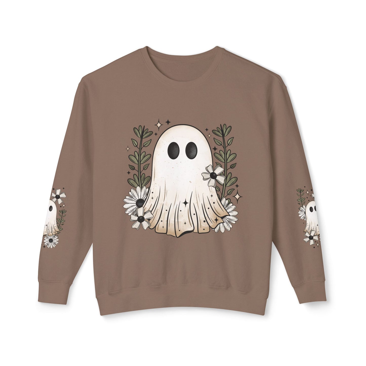 Floral Ghost Lightweight Crewneck