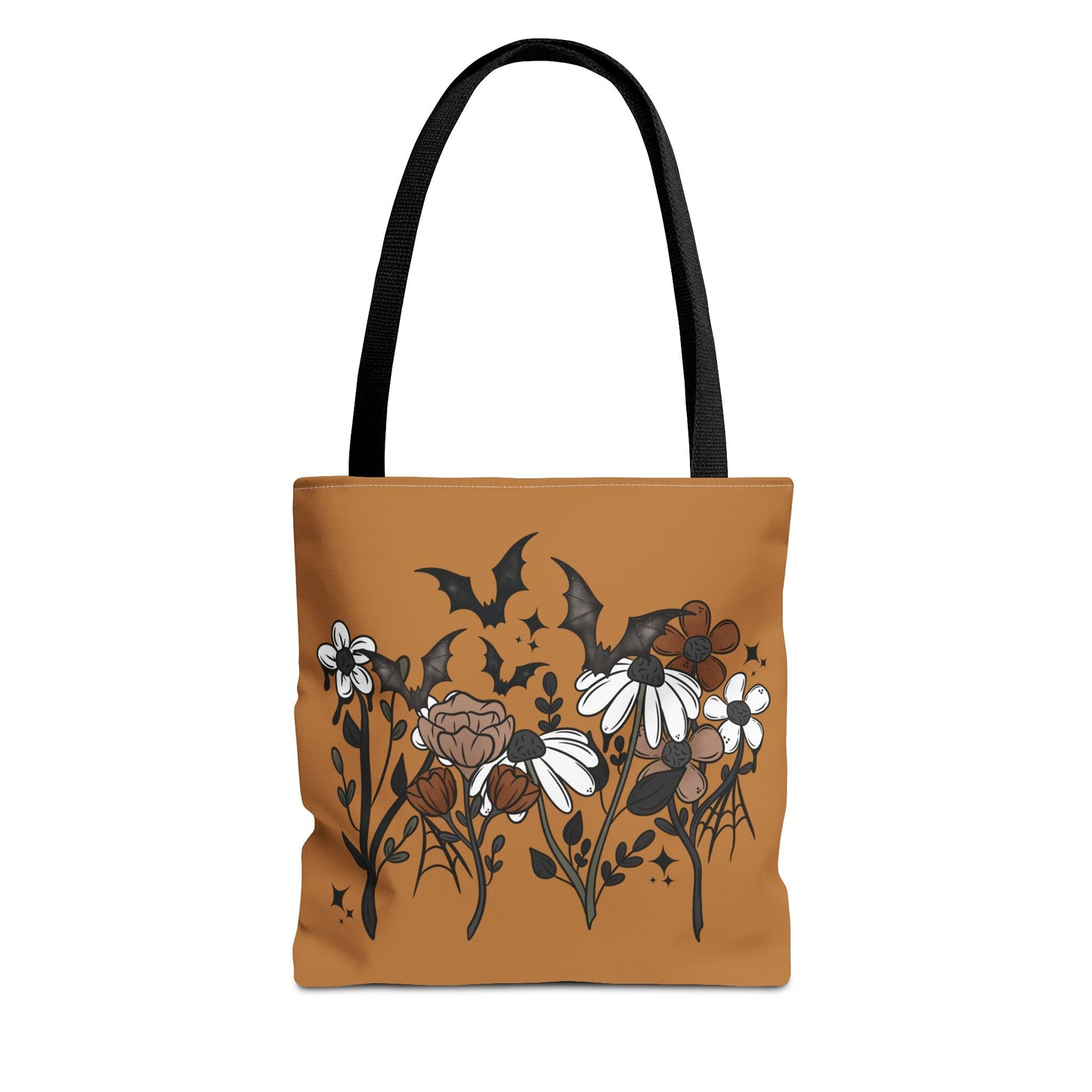 Fall Florals Tote Bag - Halloween Fall Themed