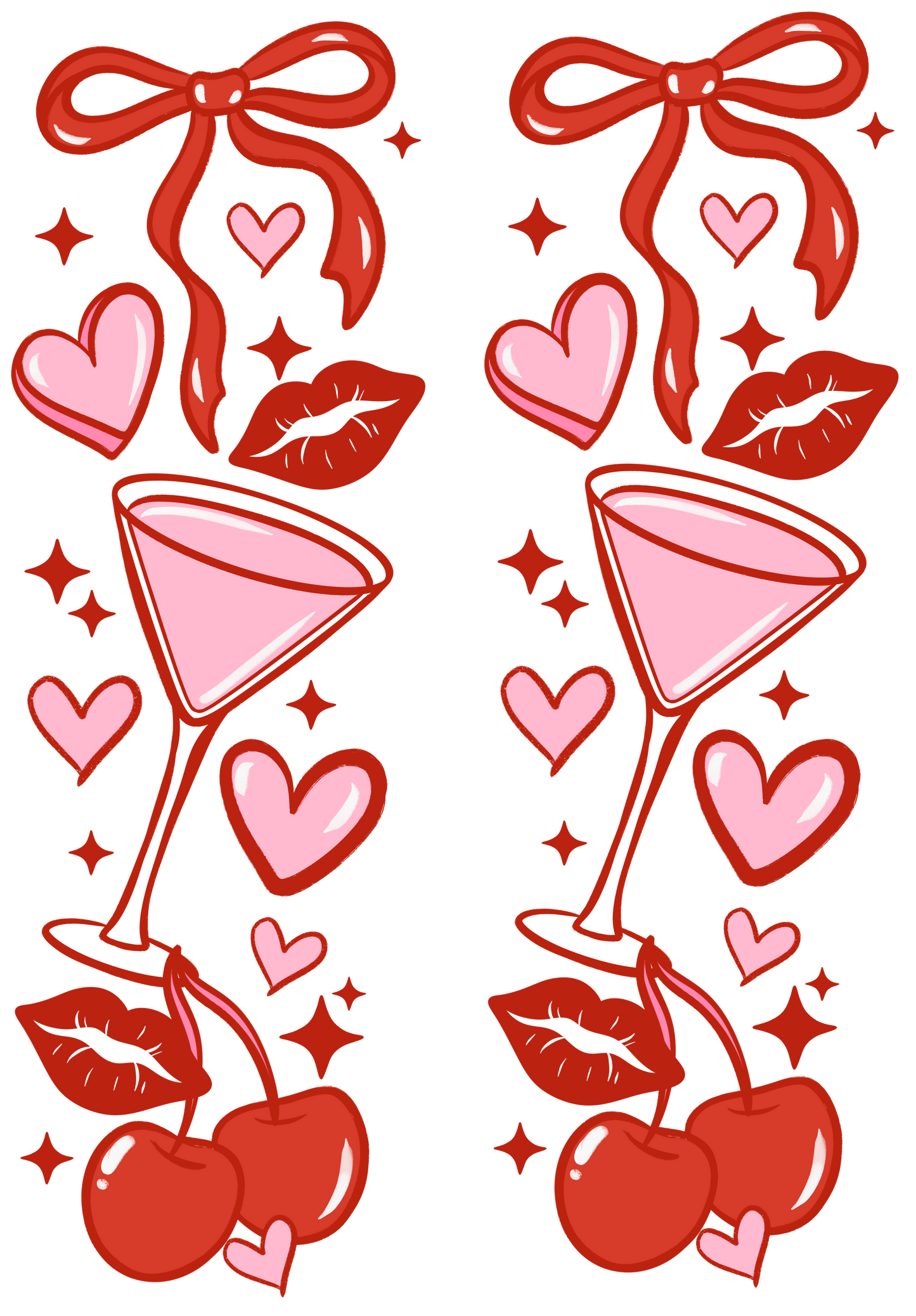 Be Mine Martini - Sublimation Only