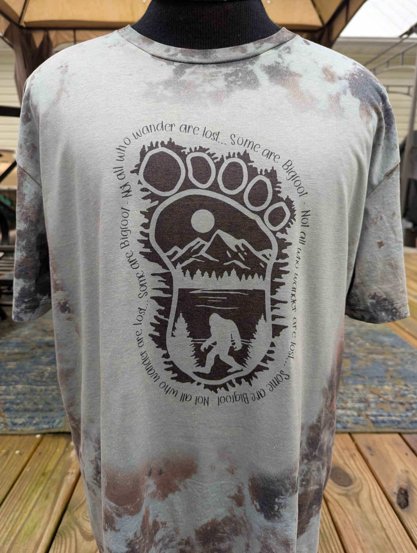 Not All Who Wander Bleached Tee
