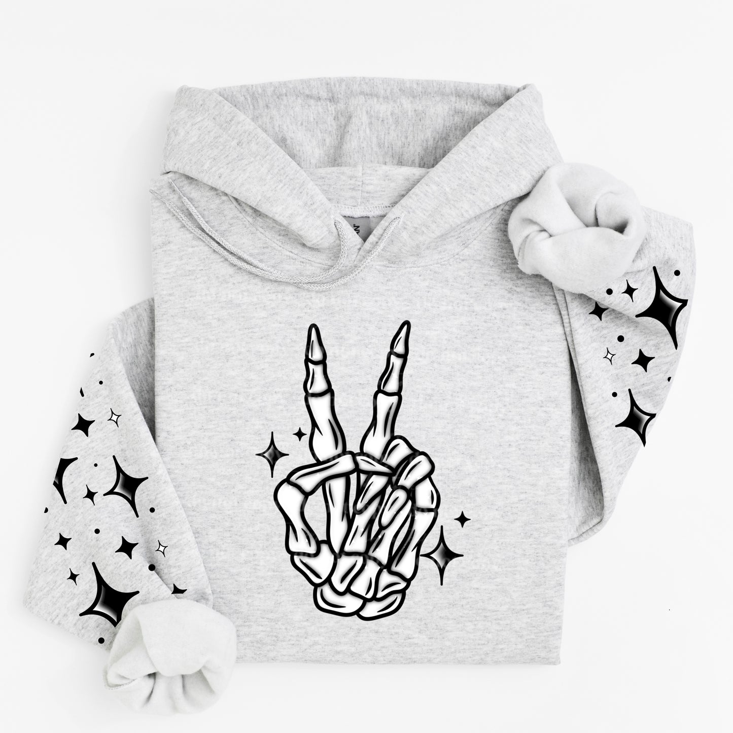 Skellie Hand with Star Sleeves Design Only