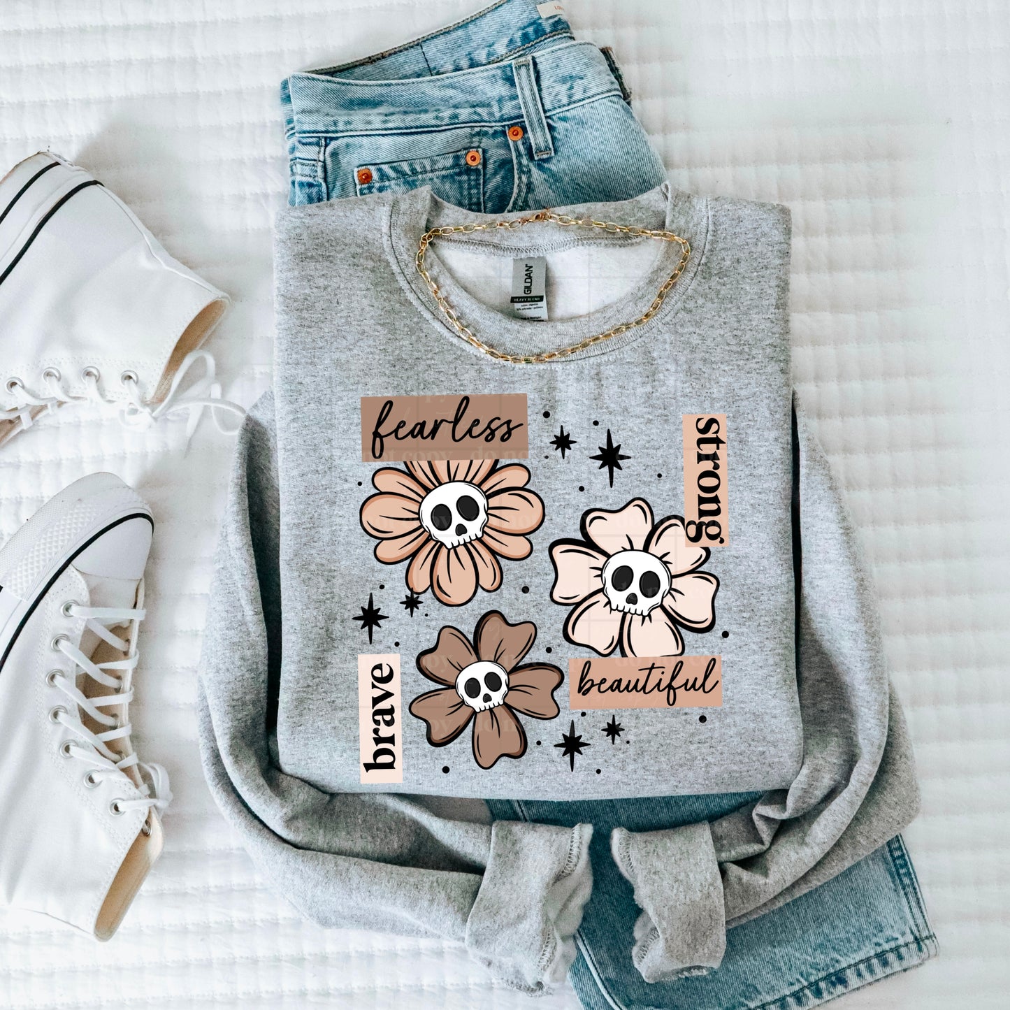 Spooky Positive Florals Design Only