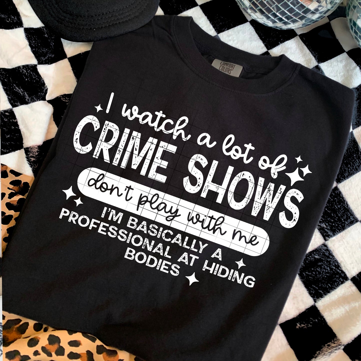 Crime Shows Design Only - White