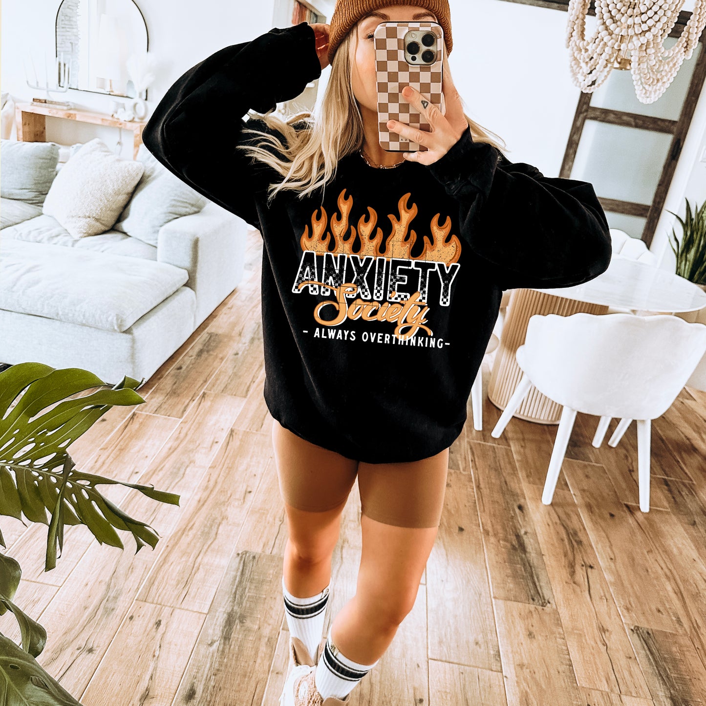 Anxiety Society Design Only - White