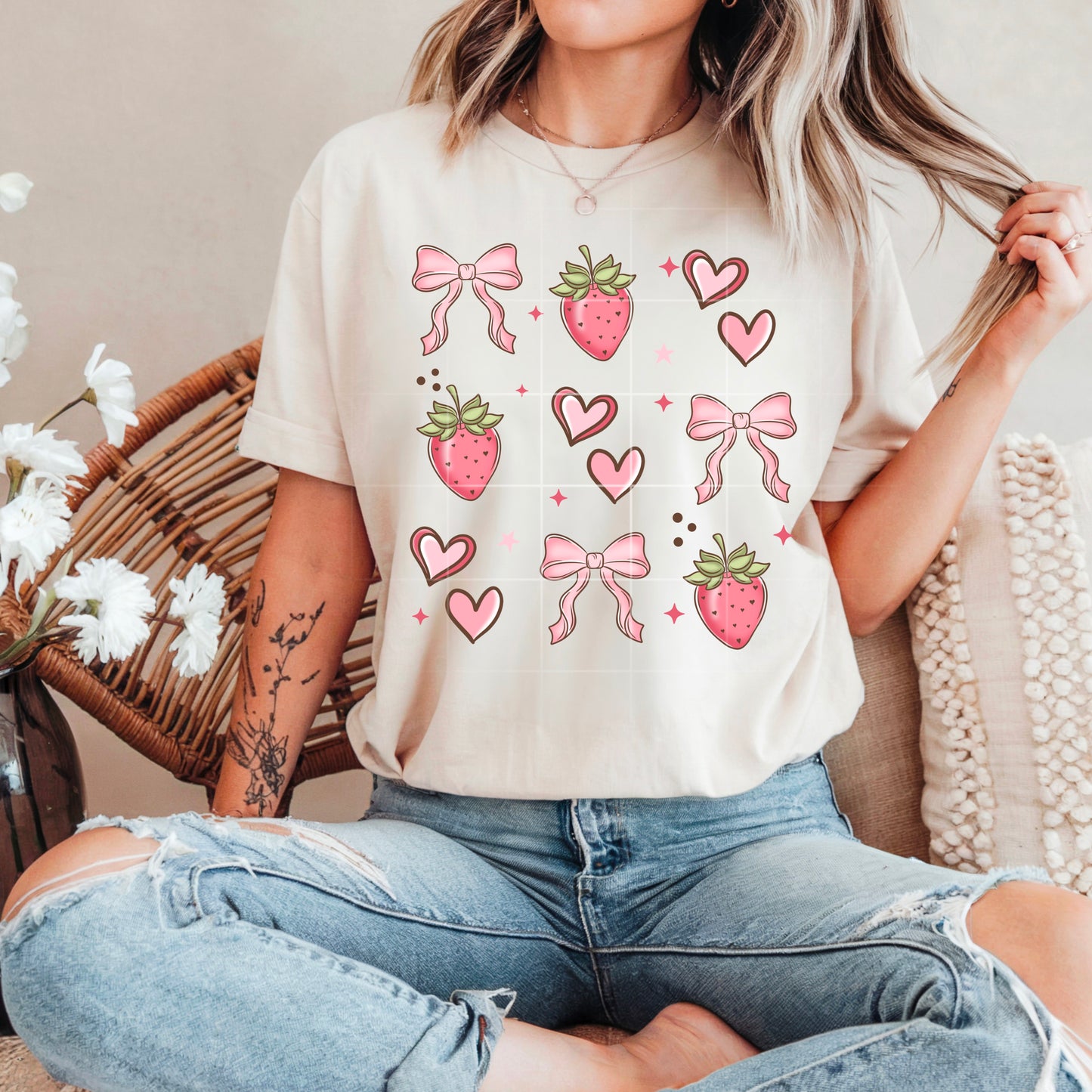 Berry Bow Grid Design Only