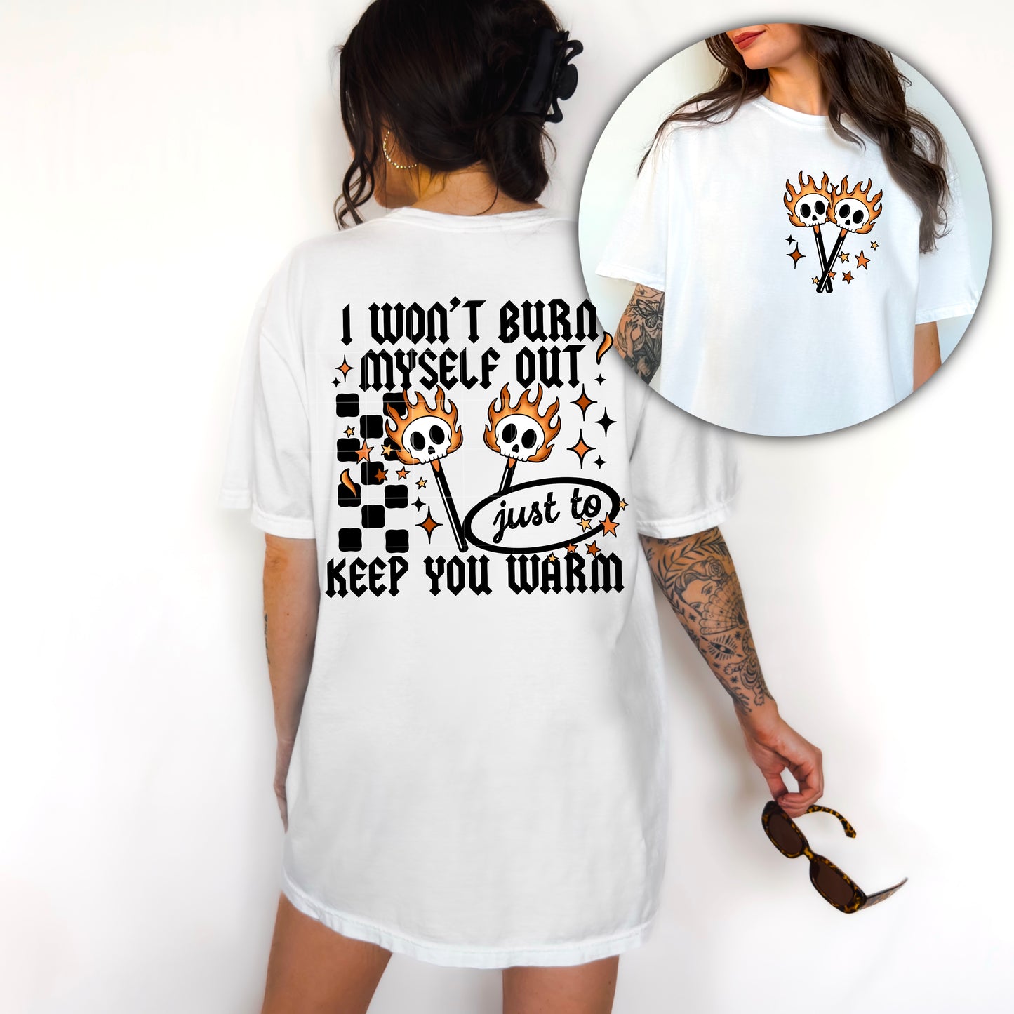 Burn Myself Out (Black) Design Only