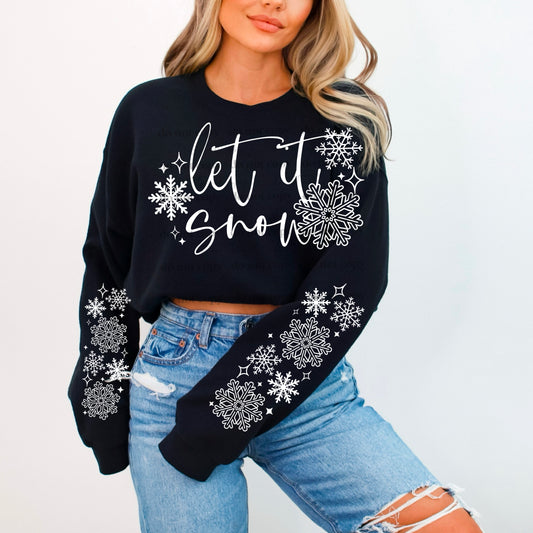 Let It Snow (White) Design Only