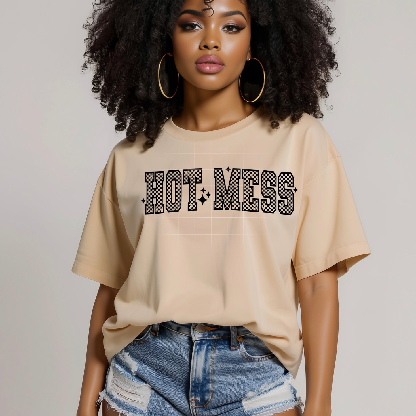 Hot Mess (Black) - Sublimation Only