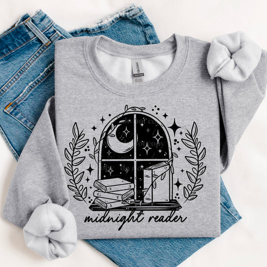 Midnight Readers Single Color Design Only