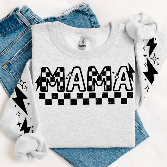 Mama Checker Single Color Design Only