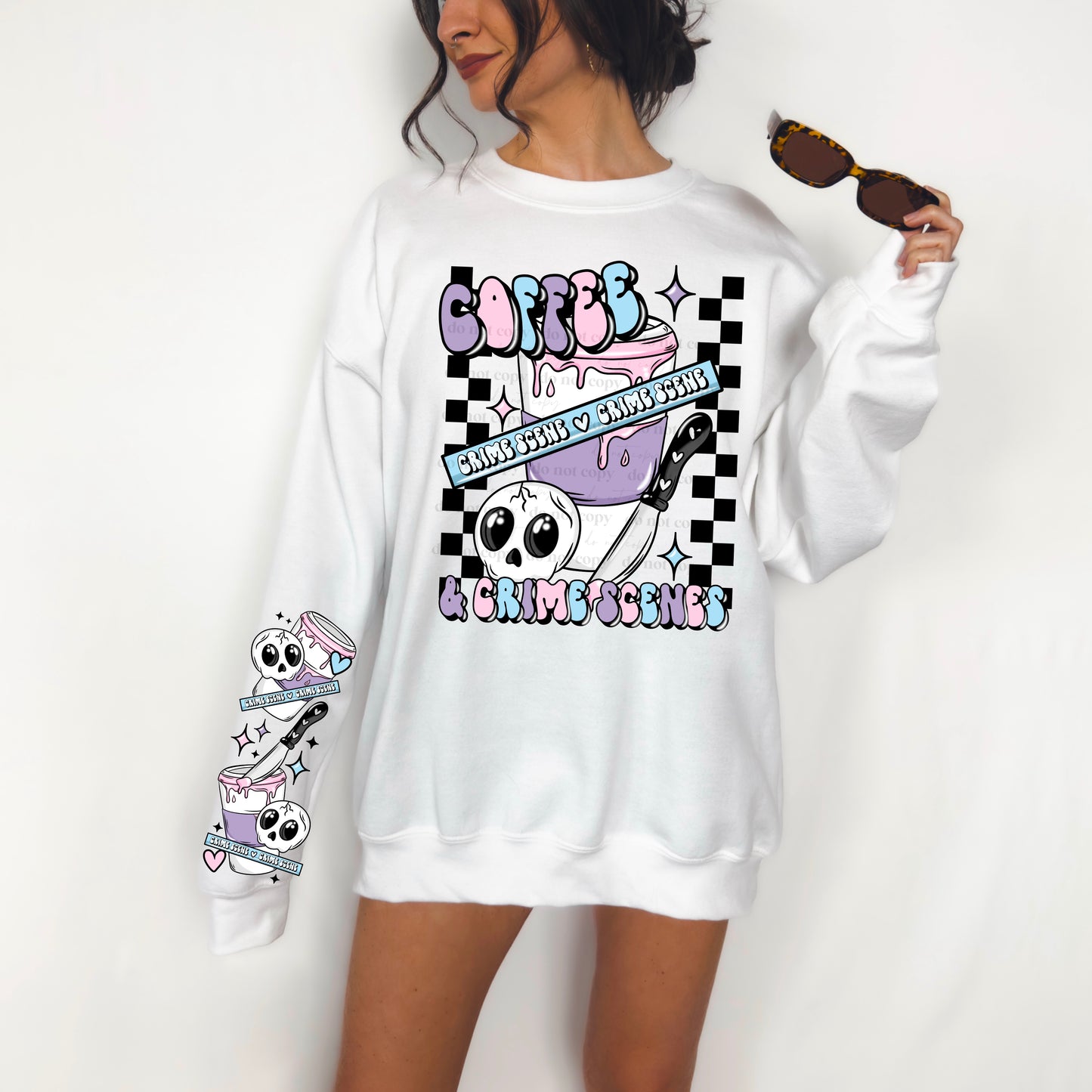 Coffee & Crime Scenes Design Only