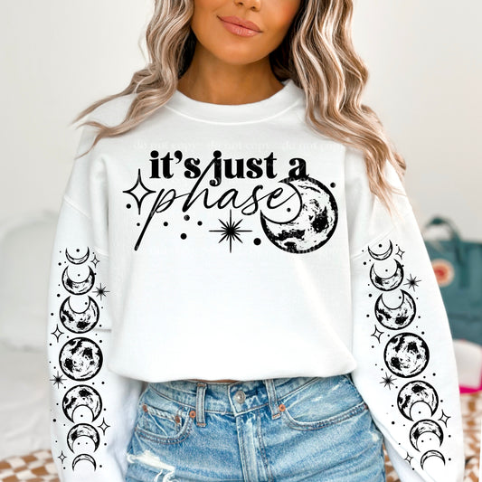 It's Just a Phase (Black) Design Only