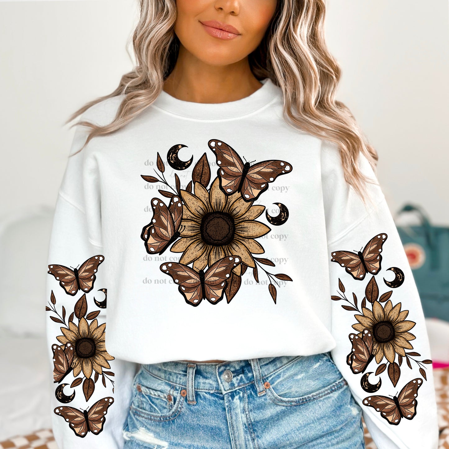 Sunflower Butterflies Design Only