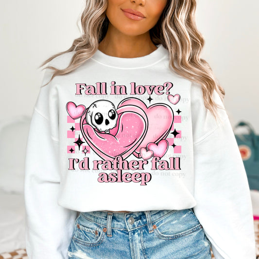 I'd Rather Fall Asleep Design Only