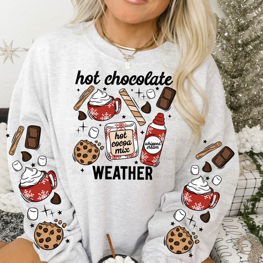Hot Chocolate Weather Design Only