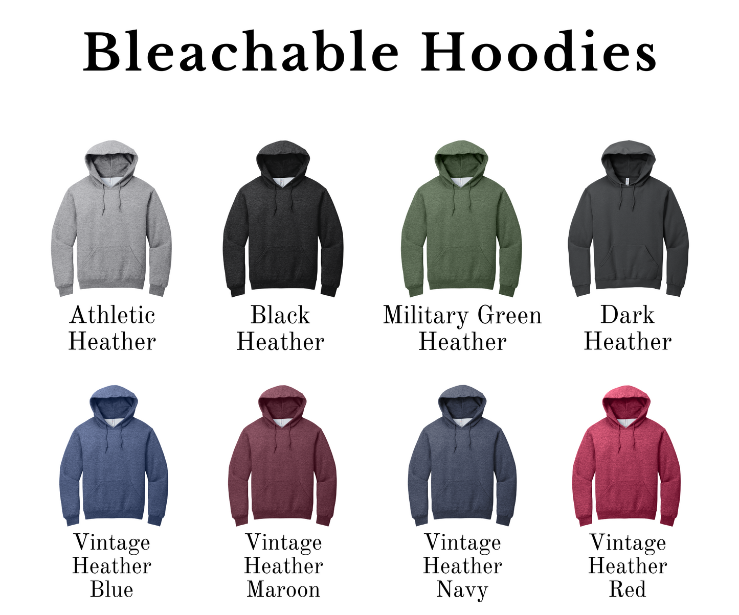 *Bleached Crewneck/Hoodies*