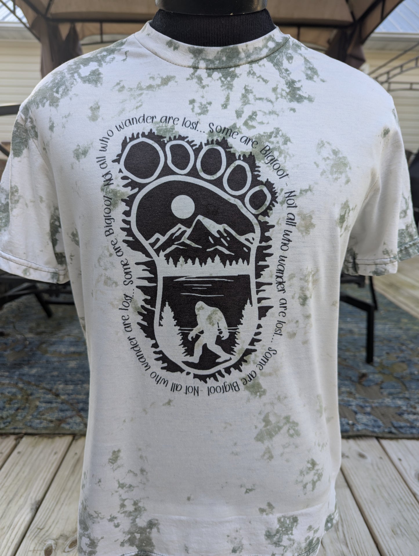 Not All Who Wander Bleached Tee