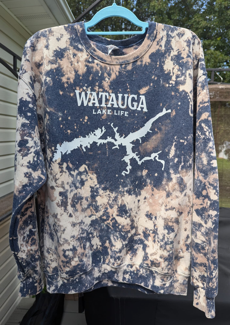 Watauga Lake Life (White) Design Only