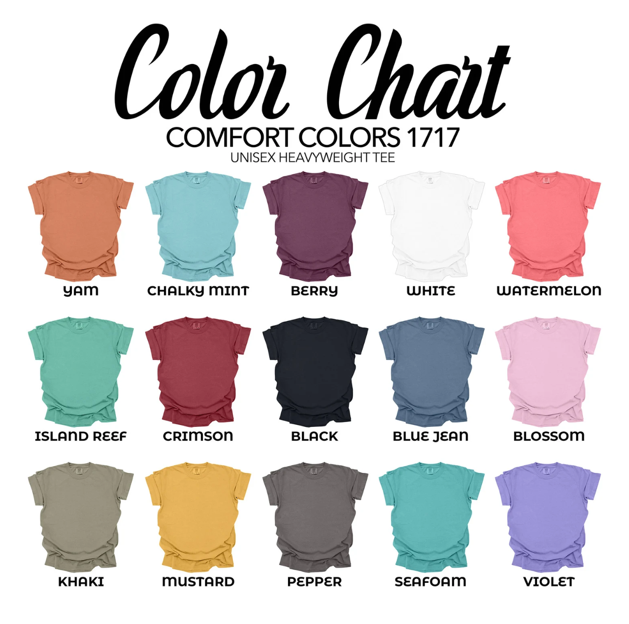 ~Solid Color Crewneck/Hoodies/Tees~