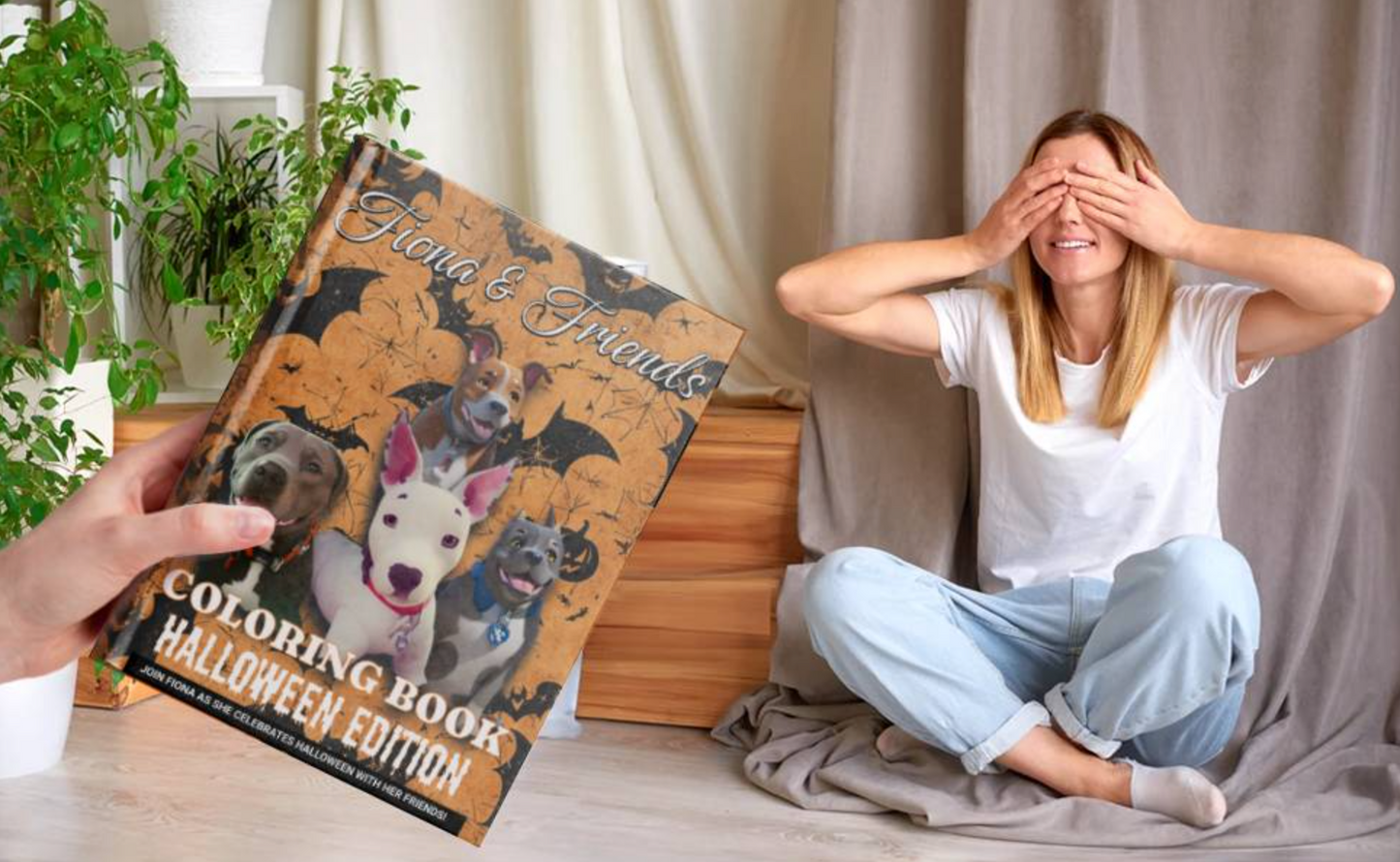 Fiona and Friends ABC Halloween Edition Coloring Book