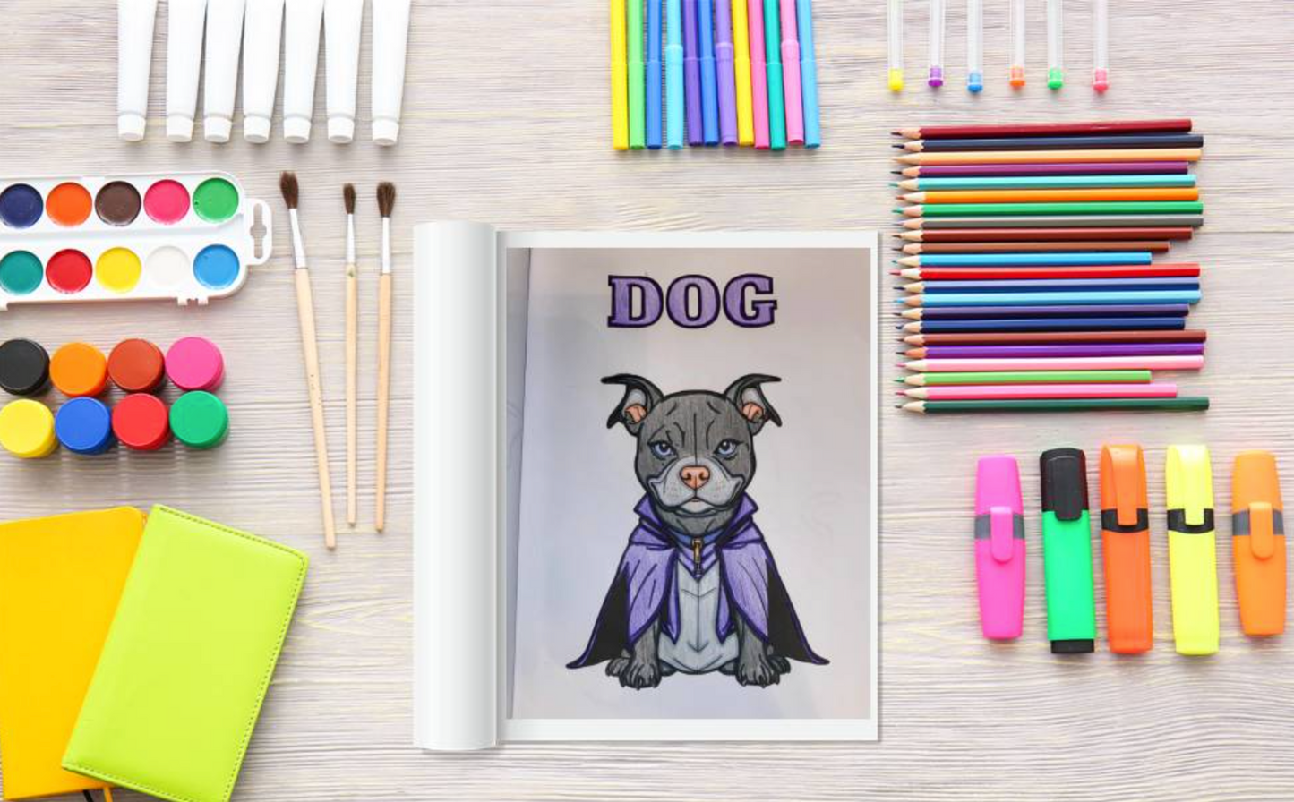 Fiona and Friends ABC Halloween Edition Coloring Book