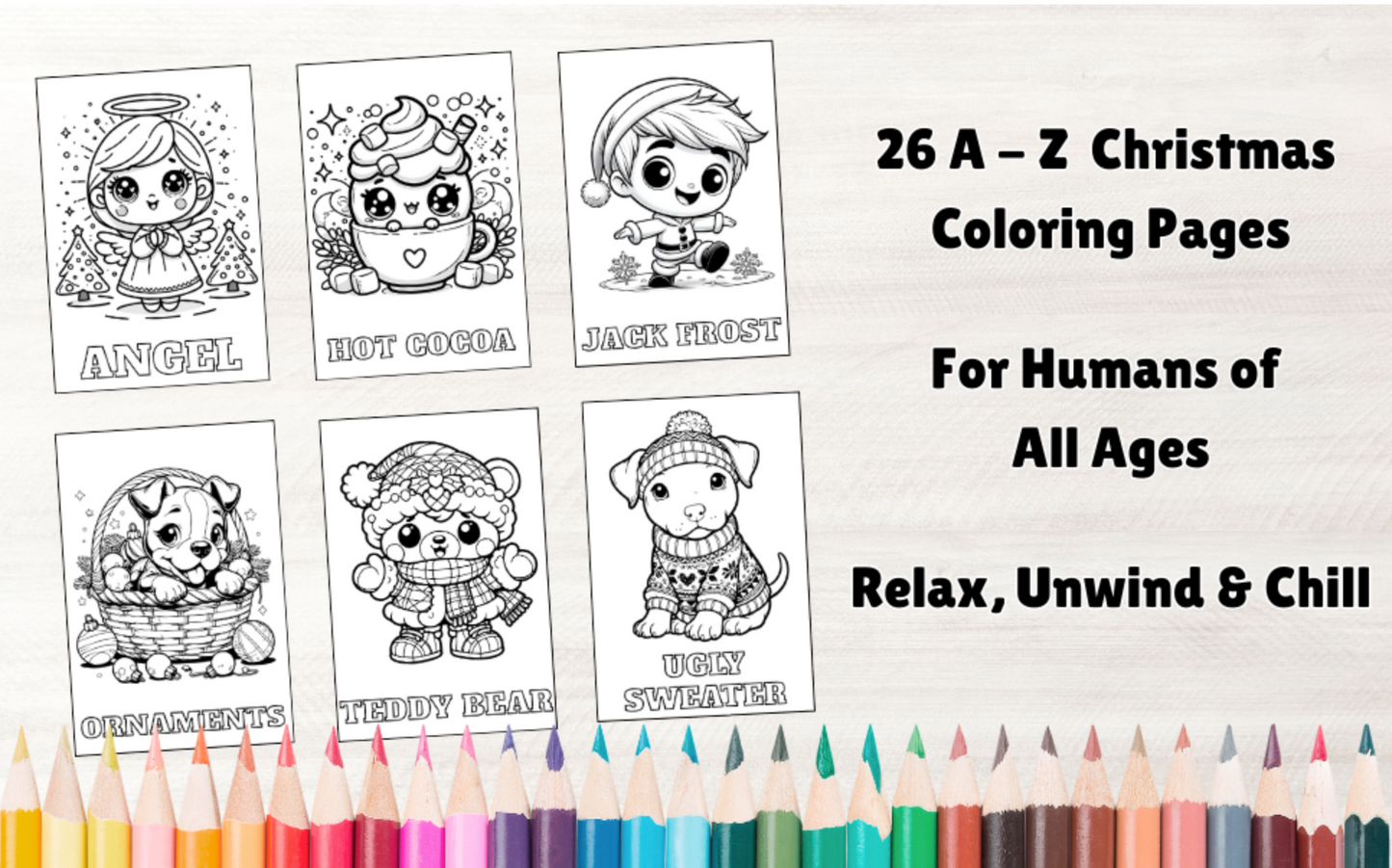 Fiona and Friends Activity Book: Christmas Edition - Printable Only