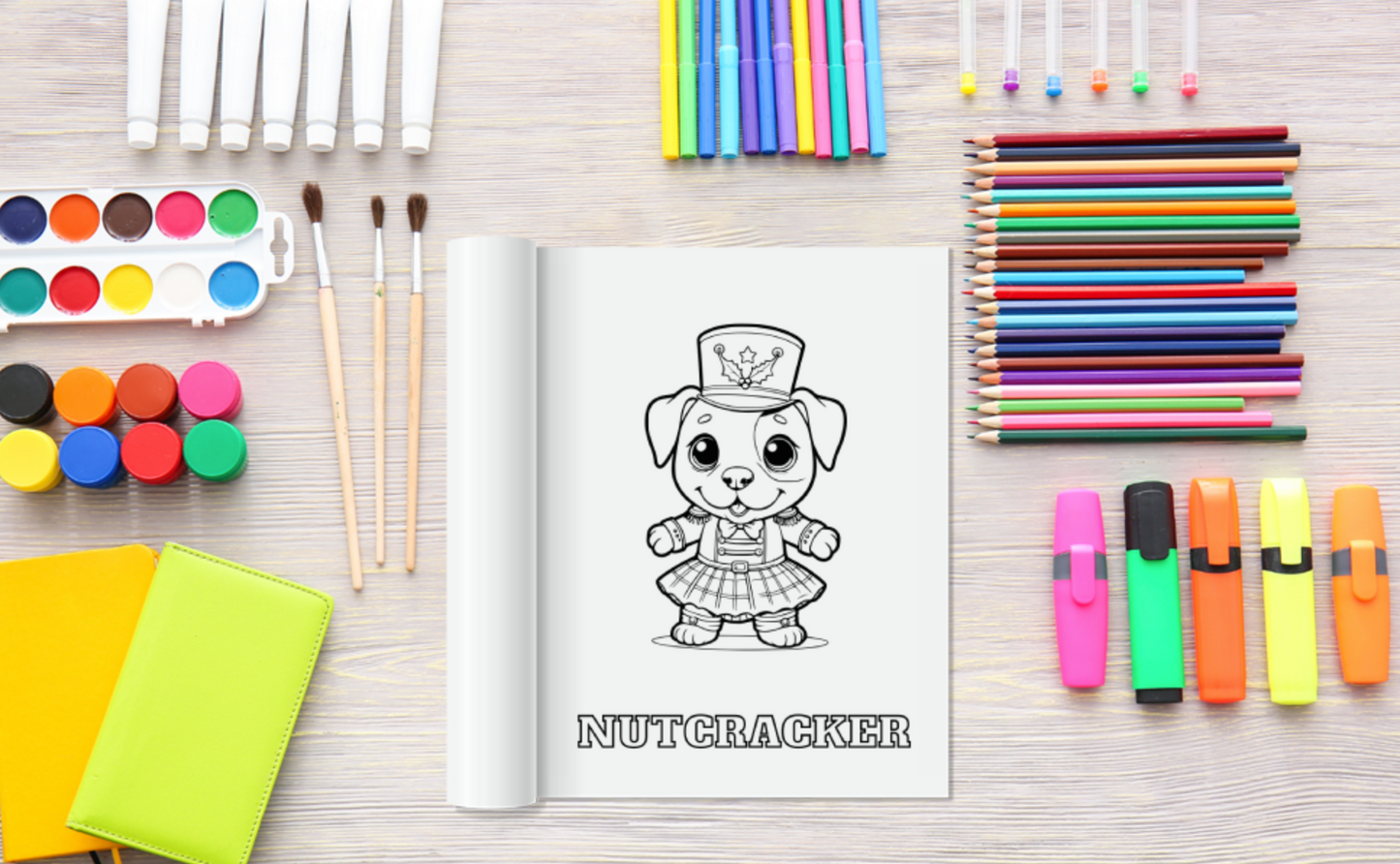 Fiona and Friends Activity Book: Christmas Edition - Printable Only