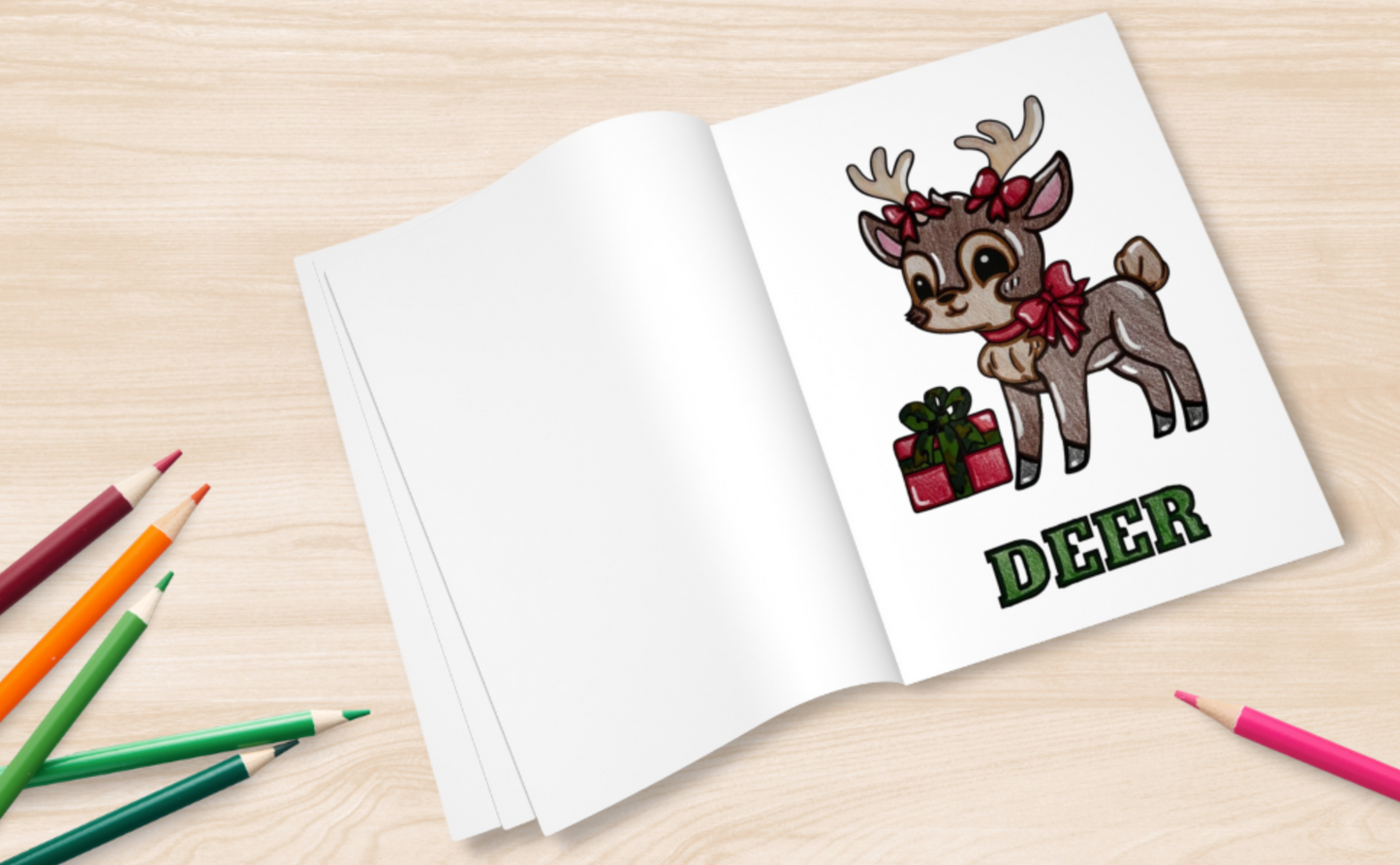 Fiona and Friends Activity Book: Christmas Edition - Printable Only