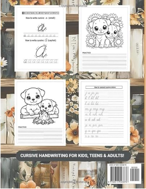 Fiona and Friends Cursive Workbook: ABC Basics Edition - Printable Only