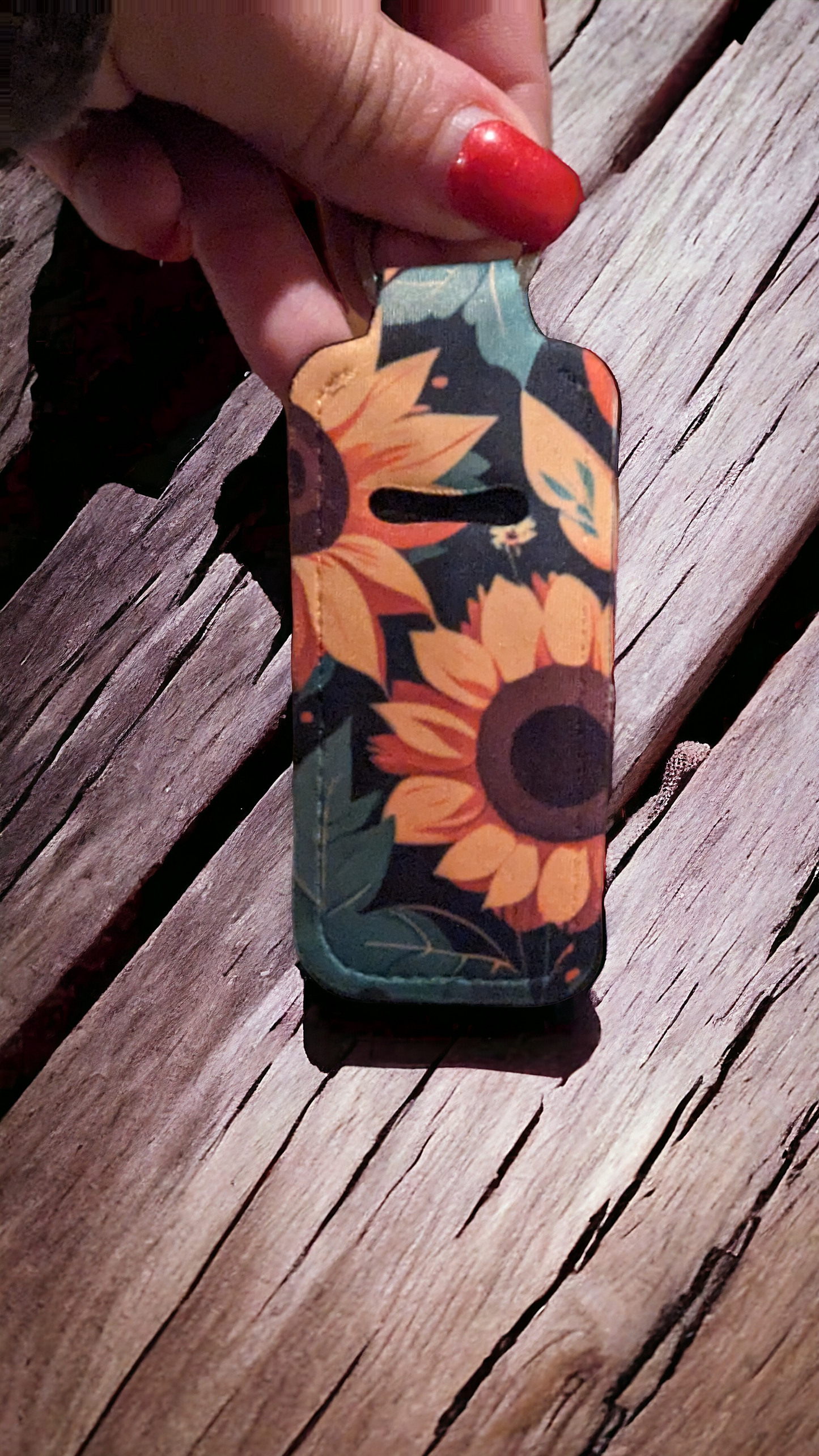 Sunflower Lip Balm Holder