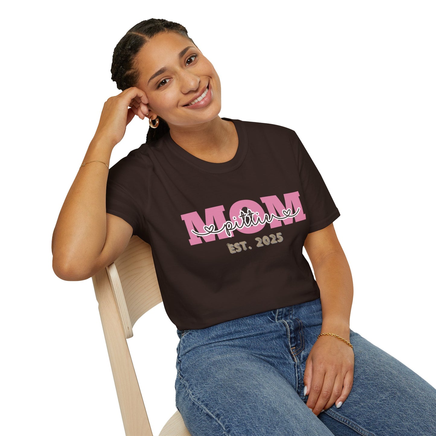 Breeds Dog Mom Est 2025 Tshirt