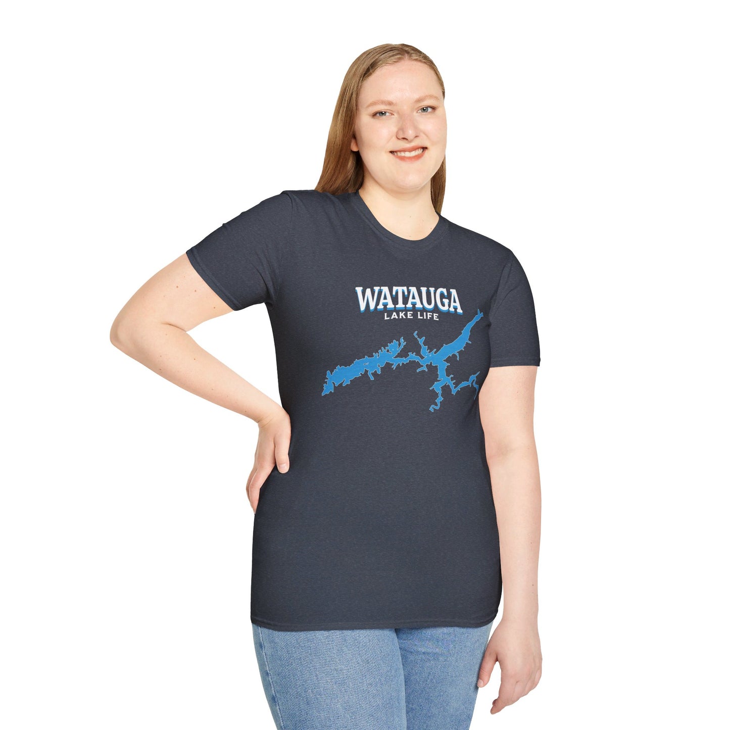 Watauga Lake Life Softstyle T-Shirt
