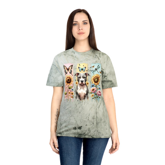 Spring Pittie Color Blast Unisex T-Shirt
