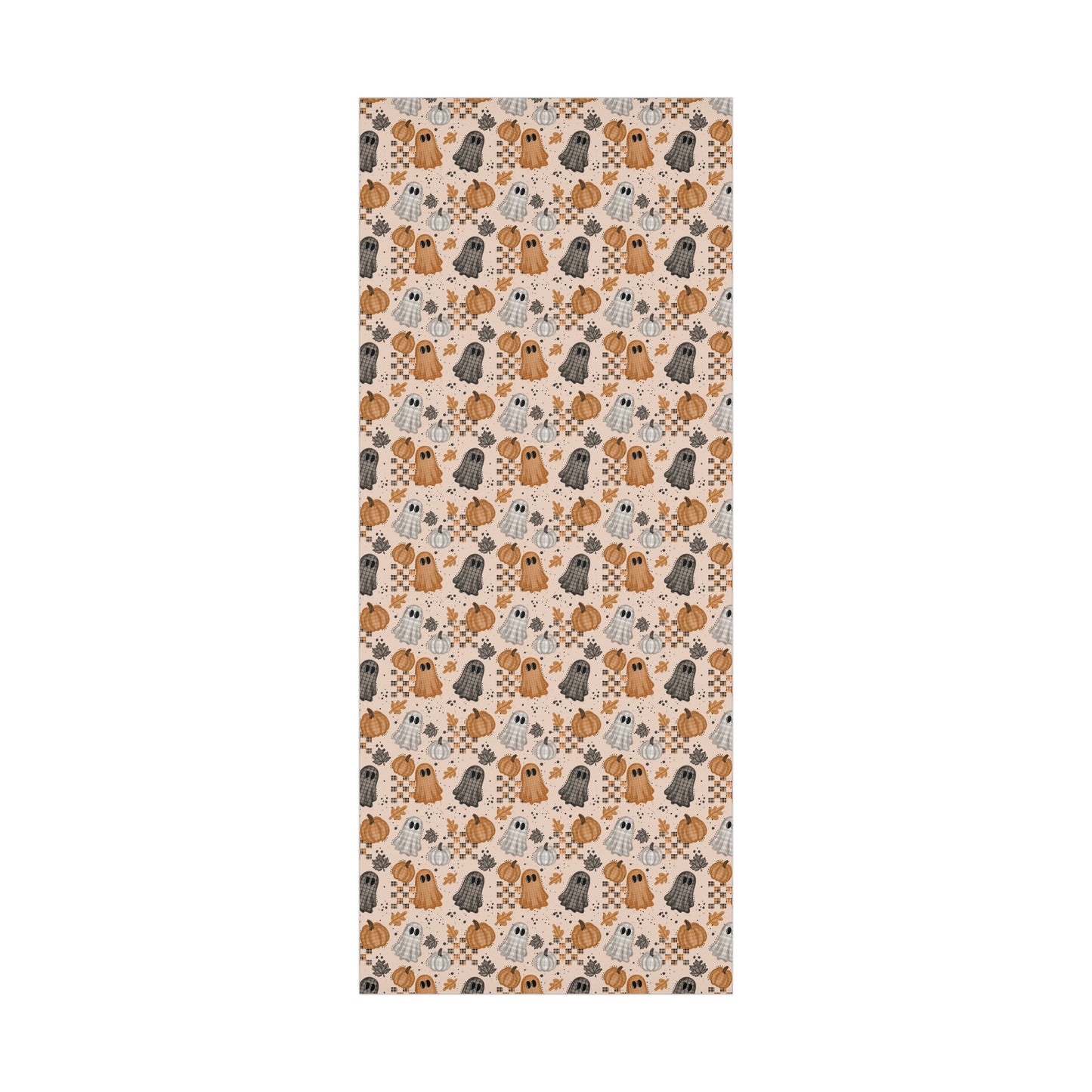 Plaid Ghosties Gift Wrap Papers