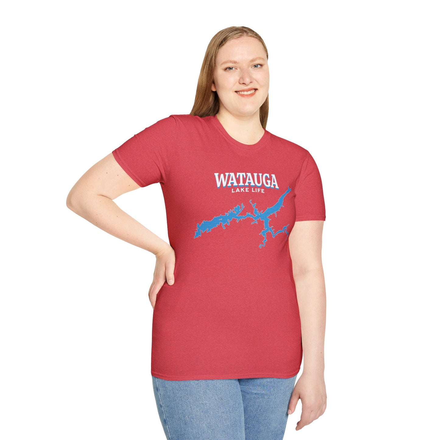 Watauga Lake Life Softstyle T-Shirt
