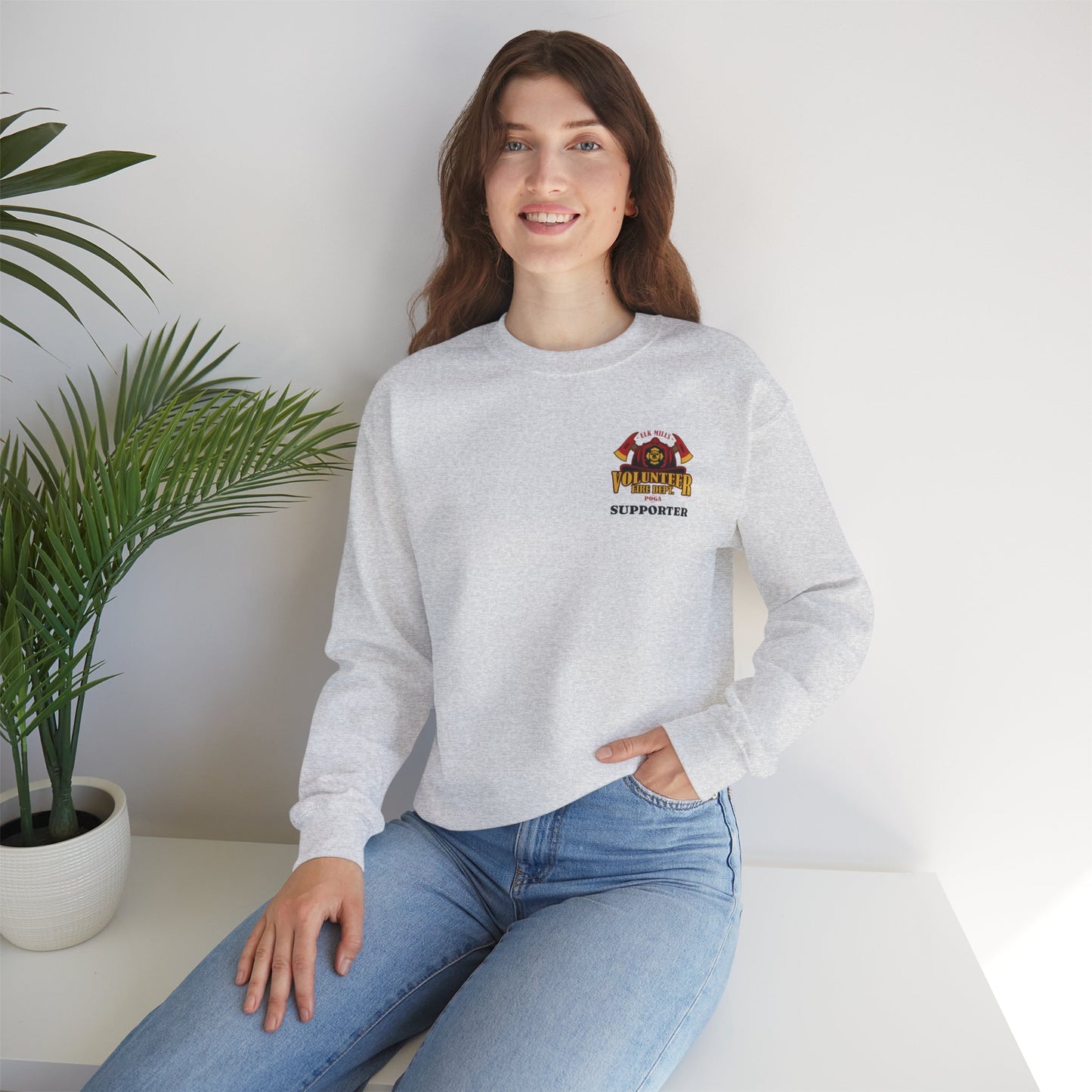 Elk Mills Poga VFD Supporter Crewneck (TVNC)