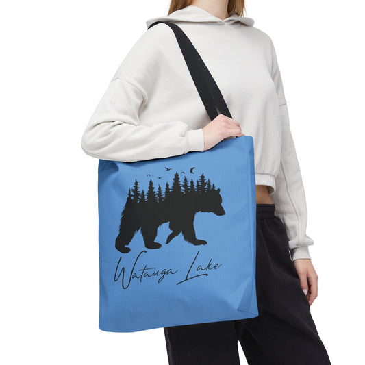 Watauga Lake Bear Tote Bag