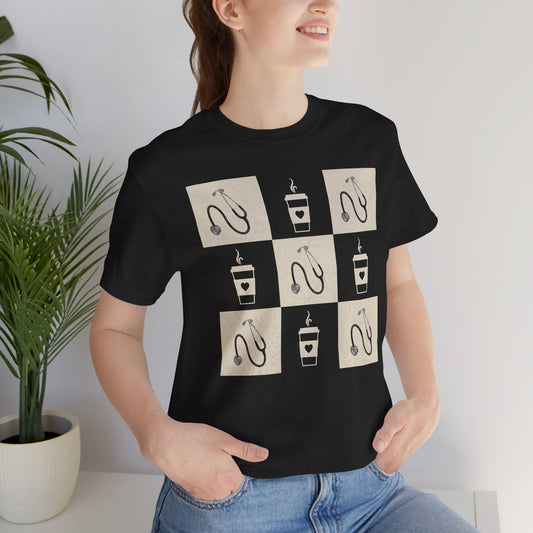 Coffee Nurse Bella Canvas Tee
