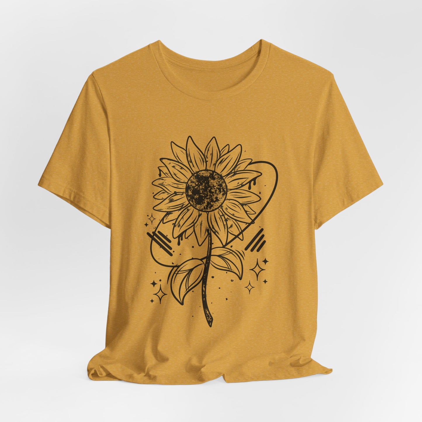 Sunflower Vibes Unisex Jersey Tee