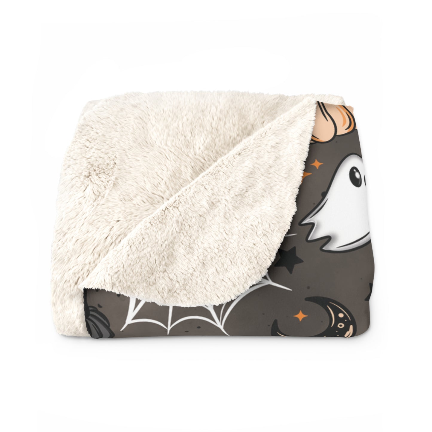 Haunted House Sherpa Fleece Blanket