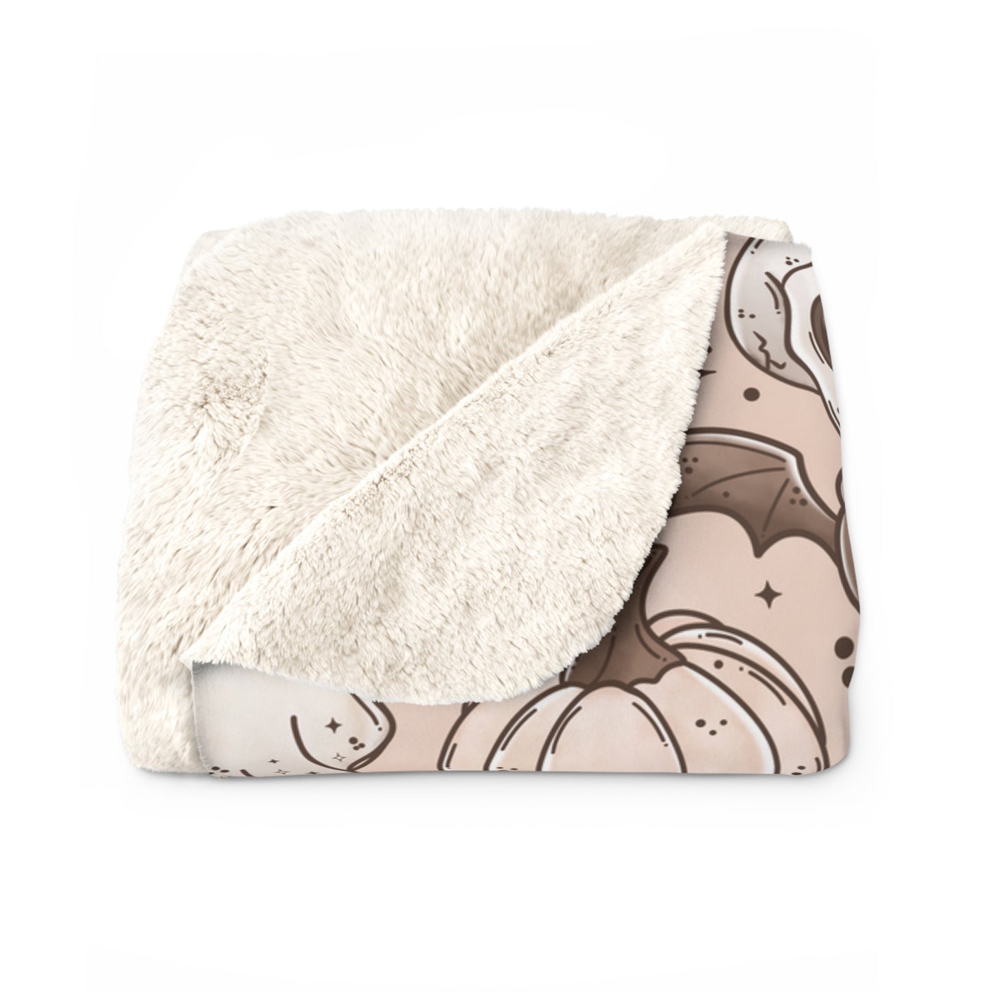 Boho Fall Sherpa Fleece Blanket