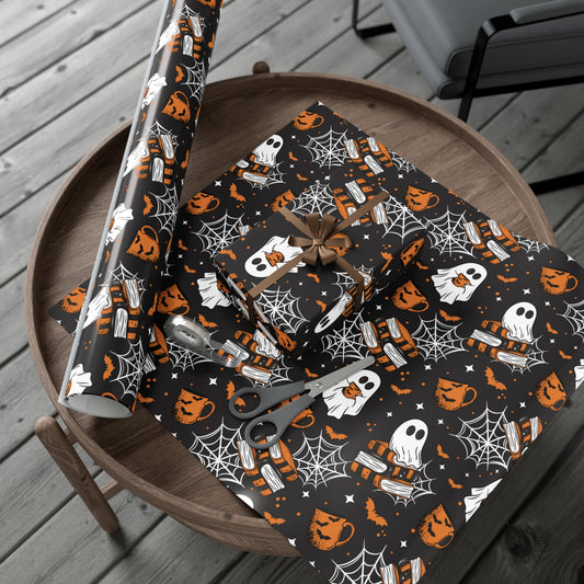 Ghosts and Books Gift Wrap Papers