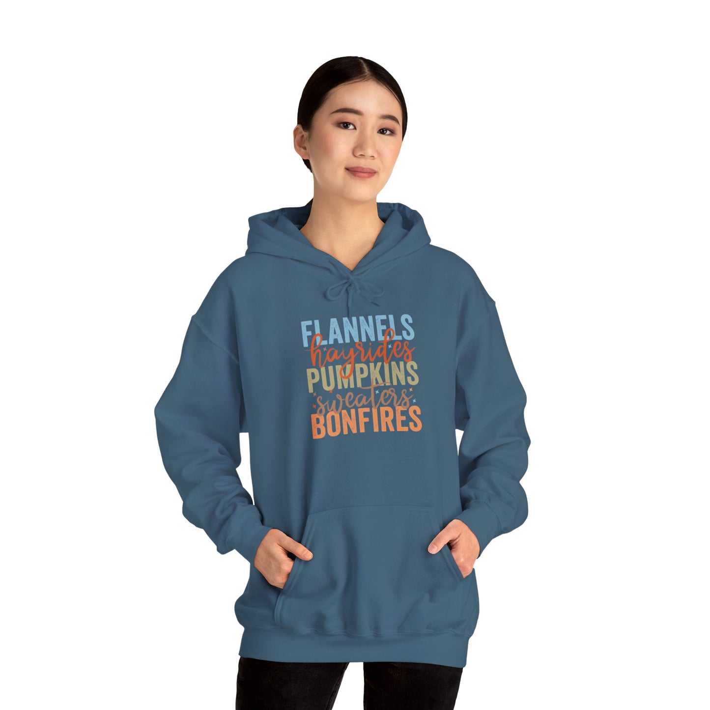 Fall Weather Hooded Sweatshirt