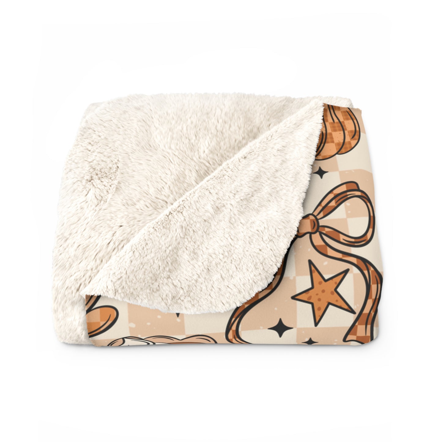 Thanksgiving Sherpa Fleece Blanket