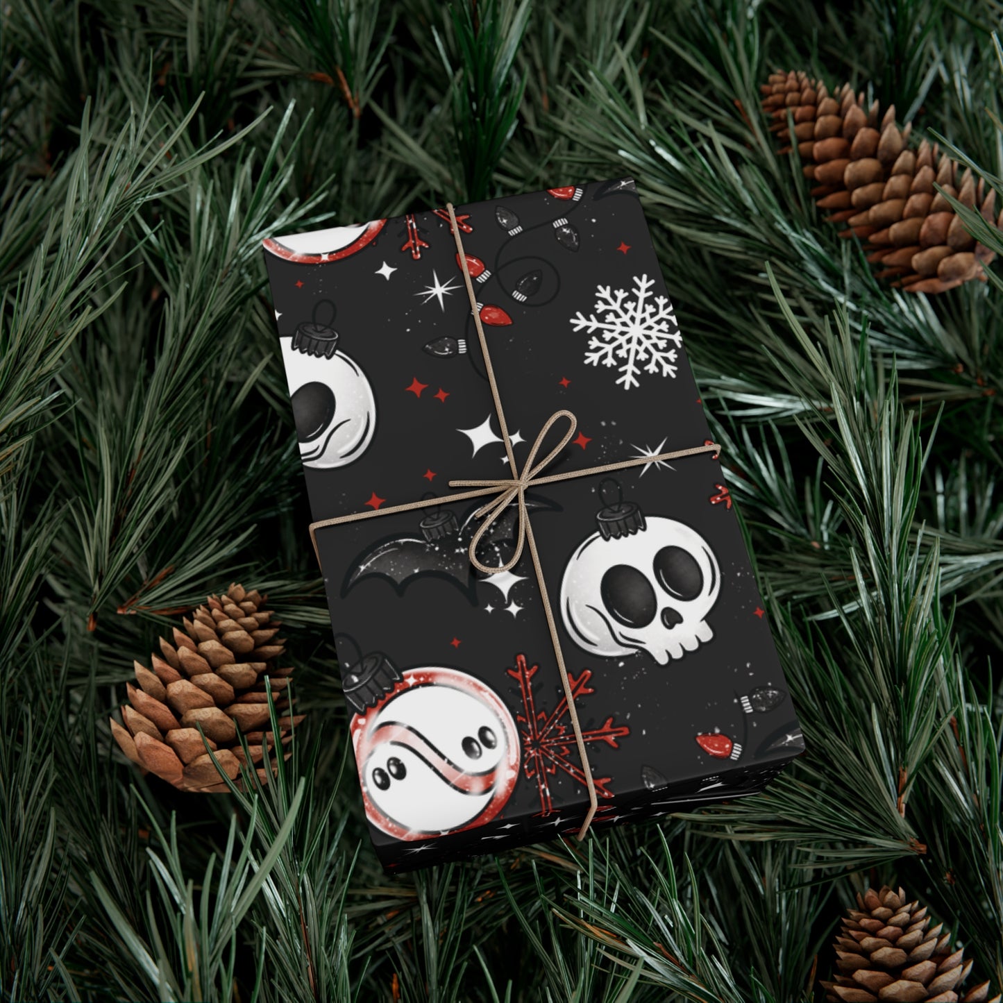 Creepmas Ornaments Gift Wrap Papers