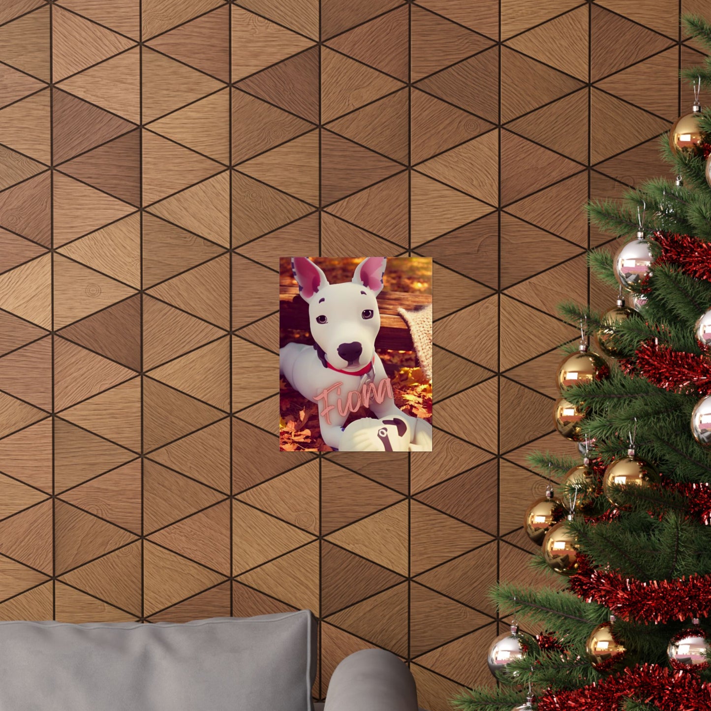 Custom Pet Matte Vertical Poster