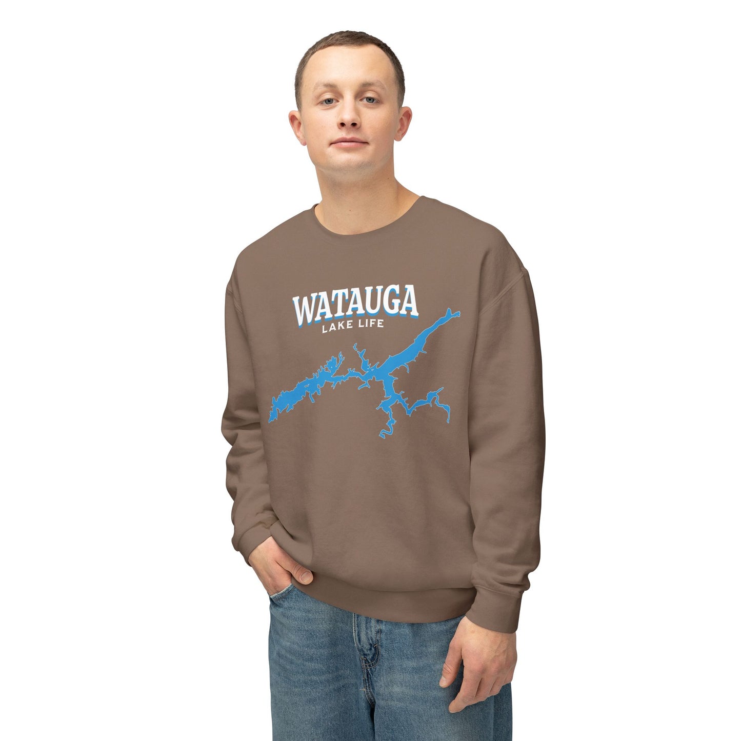 Watauga Lake Life Comfort Colors Crewneck