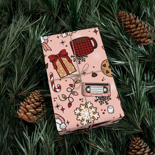 Christmas Season Gift Wrap Papers