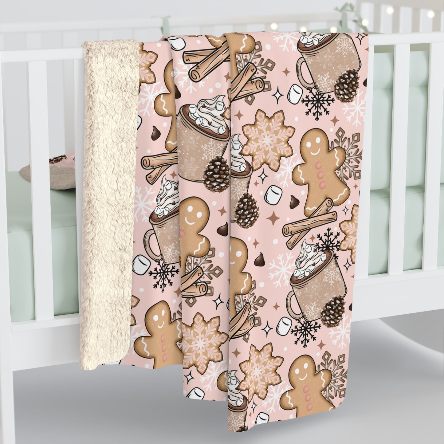 Sweater Weather Sherpa Fleece Blanket