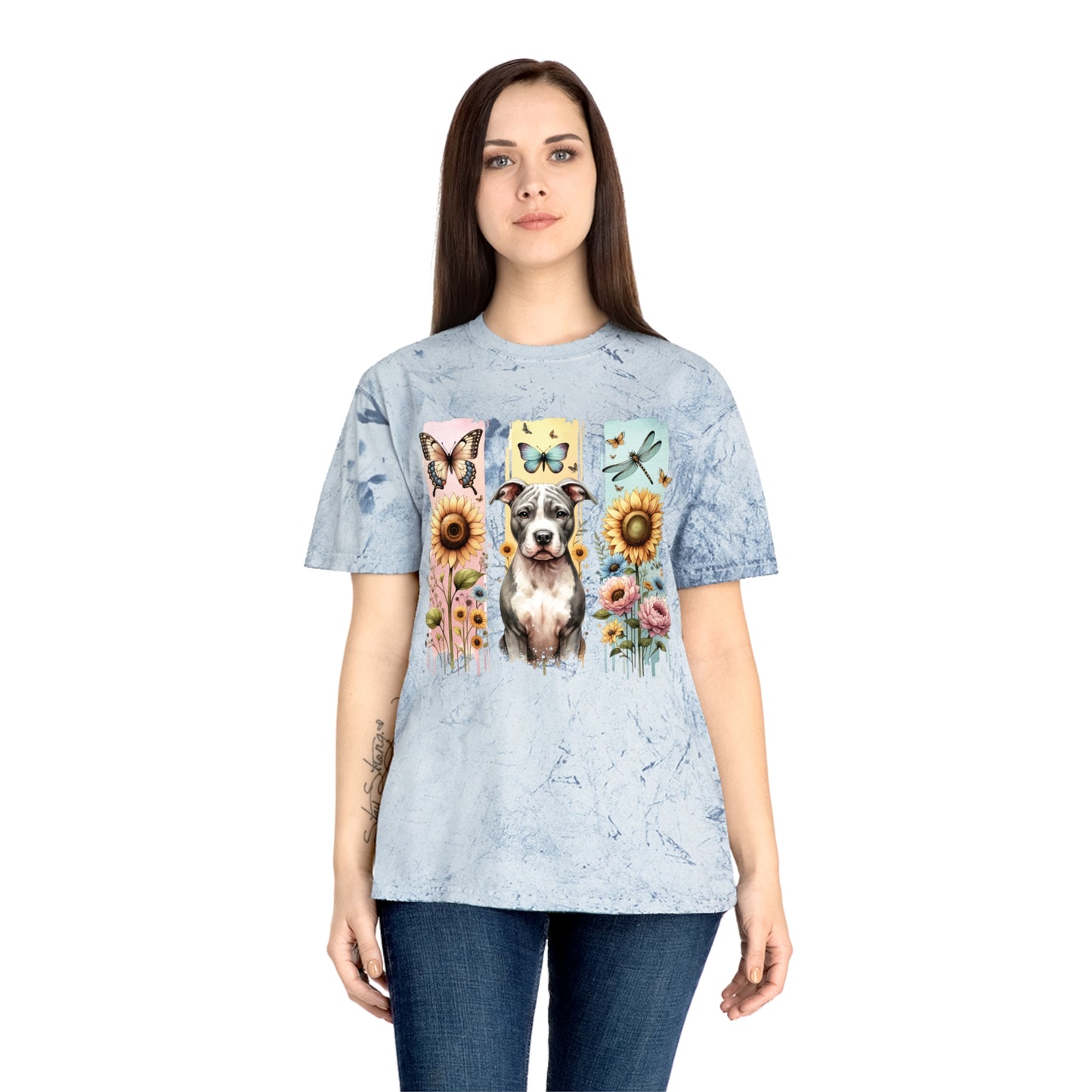 Spring Pittie Color Blast Unisex T-Shirt